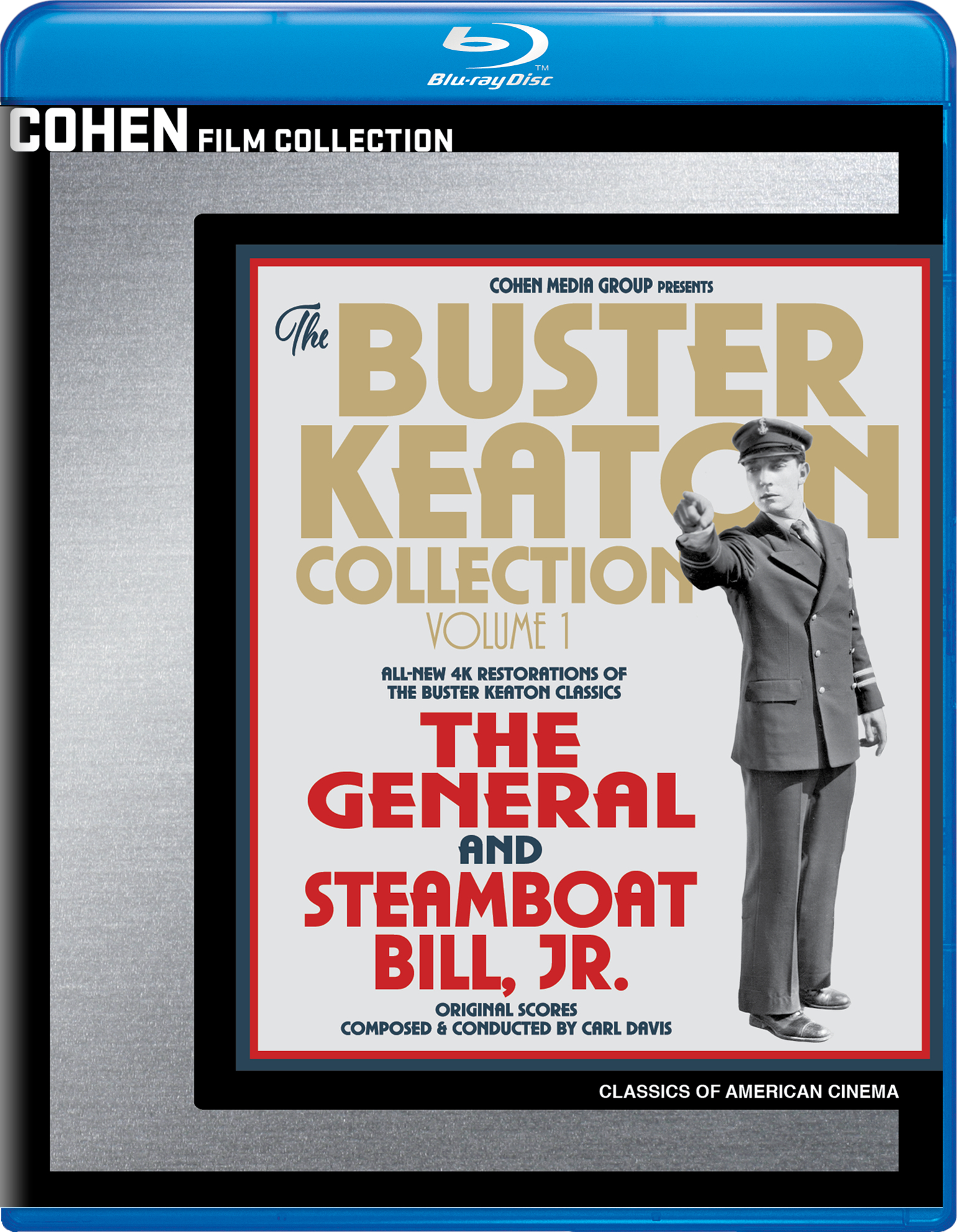 Buster Keaton Collection Volume 1 Bluray