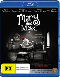 Mary and Max Blu-ray (Australia)