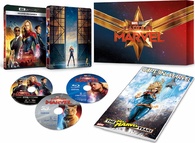 Captain Marvel 4K + 3D Blu-ray Release Date July 3, 2019 (Premium Box ...