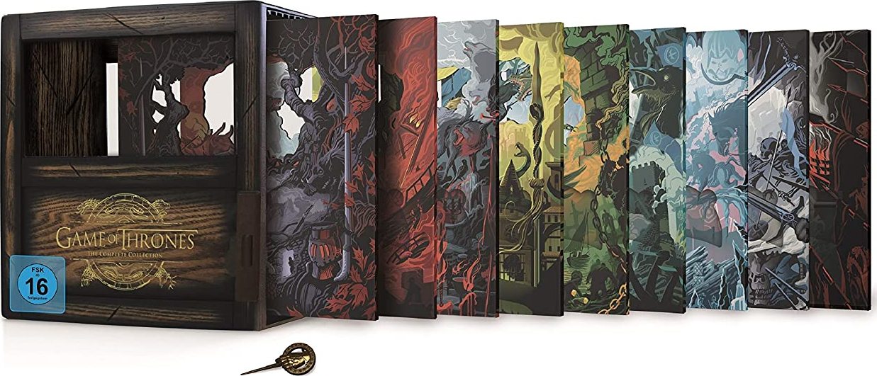 game of thrones complete series 1 8 blu ray