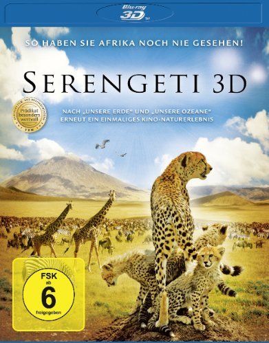 Serengeti 3D Blu-ray (Blu-ray 3D) (Germany)