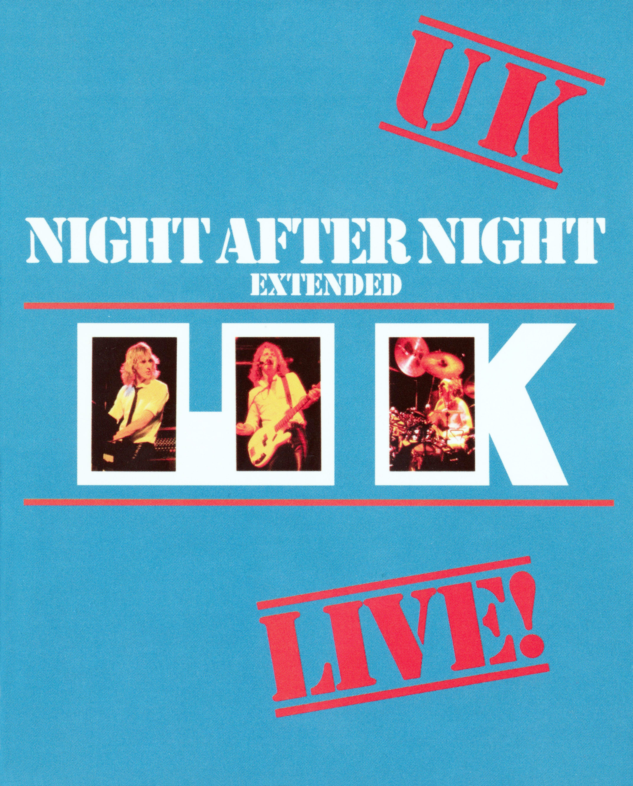 洋楽 UK NIGHT AFTER NIGHT EXTENDED CD+Blu-ray UK: Night After Night - Extended Blu-ray (DigiPack)