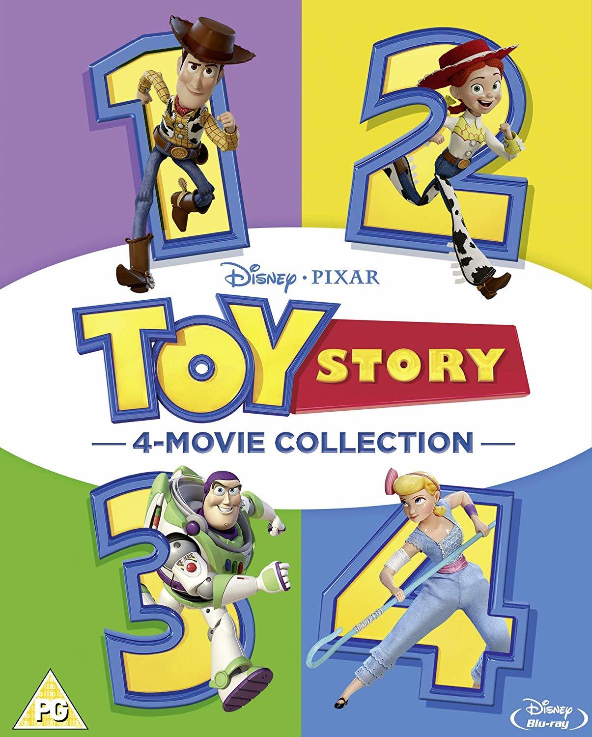 Toy Story 4-Movie Collection (1995-2019) Toy Story: Colección de 4 Películas (1995-2019) [AC3 5.1 + SUP] [Blu Ray-Rip] 245923_front