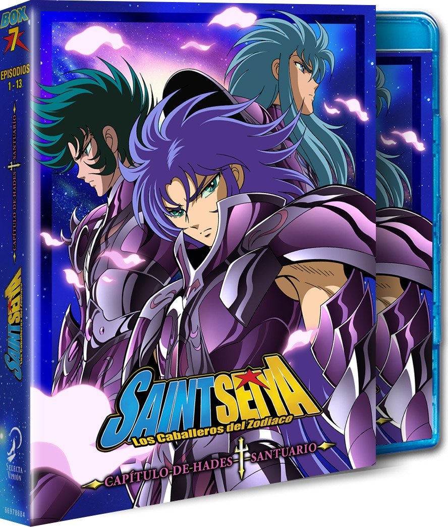 Los Caballeros Del Zodiaco Saint Seiya DVD 5 CAPITULOS Español Latino