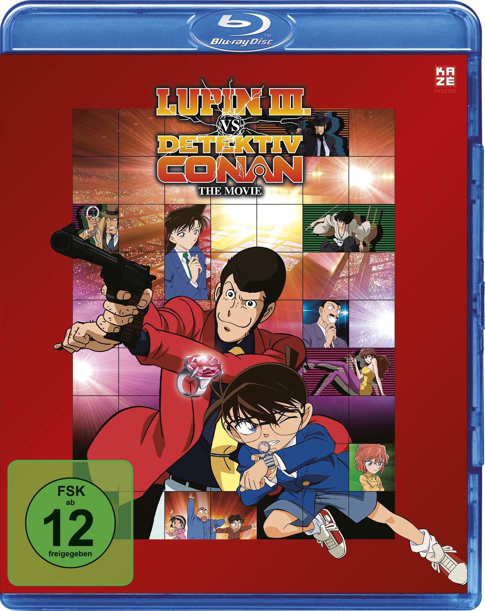 Lupin III vs Detective Conan: The Movie Blu-ray (Germany)