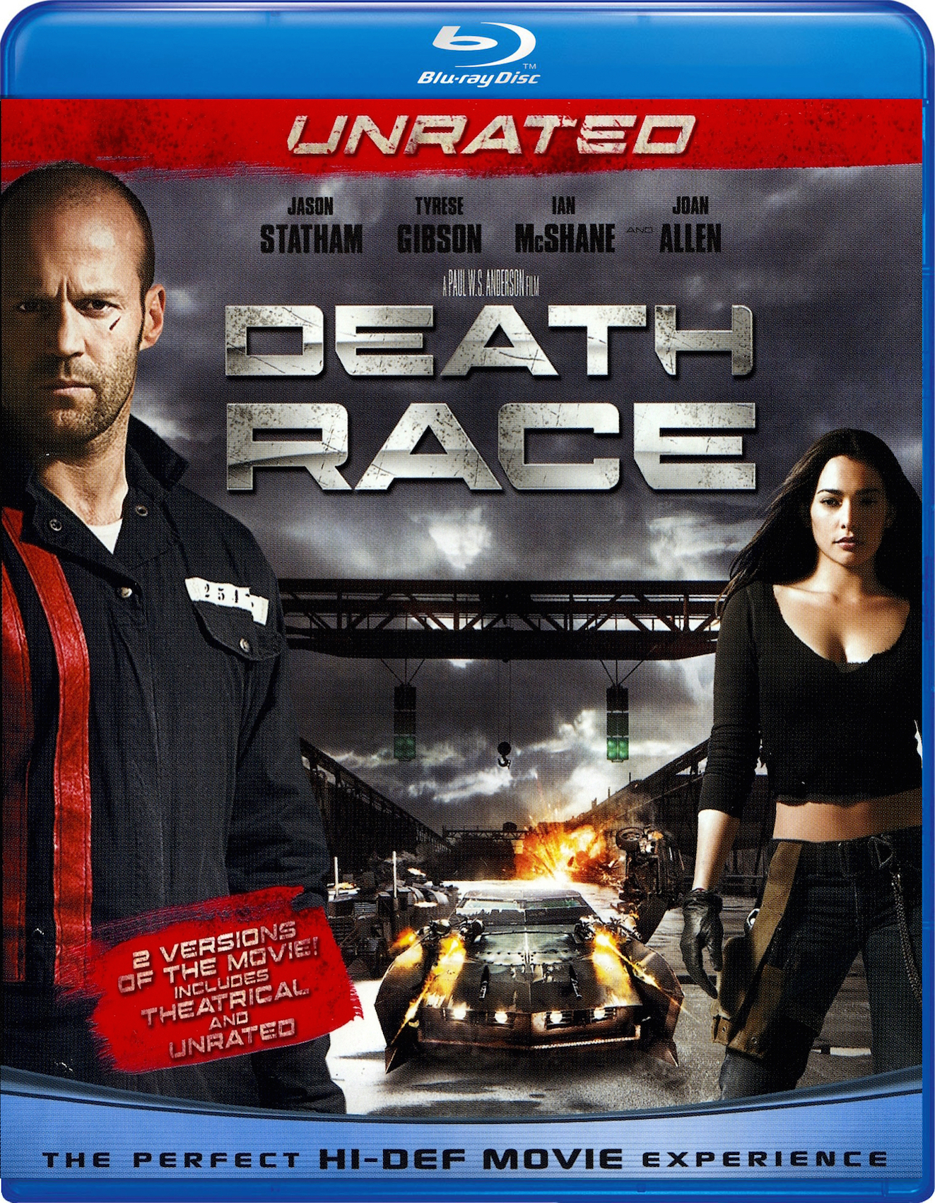 Death Race (Unrated) [2008] La Carrera de la Muerte (Unrated) [2008] [DTS 5.1 + SUP] [Blu Ray-Rip]  2473_front