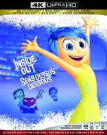 Inside Out Blu-ray (Blu-ray + DVD + Digital HD) (Canada)