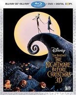 The Nightmare Before Christmas 3D (Blu-ray Movie)