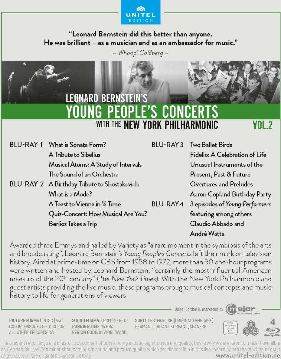 Young Peoples Concerts Vol. 2 Blu-ray (New York Philharmonic