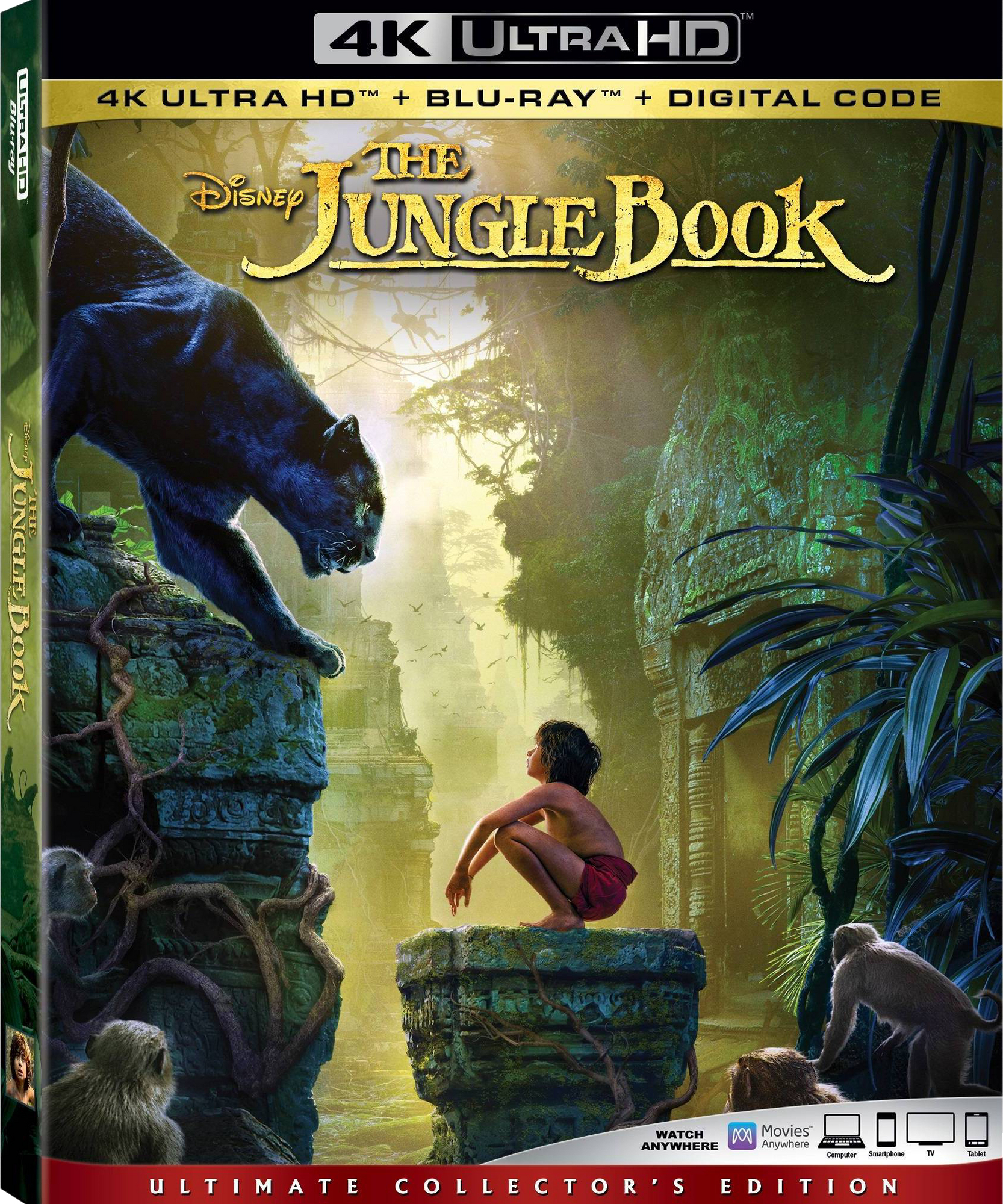 The Jungle Book (2016) Dual Audio {Hindi-English} 1080p 10Bit || 2160p 4k HEVC Bluray Esubs