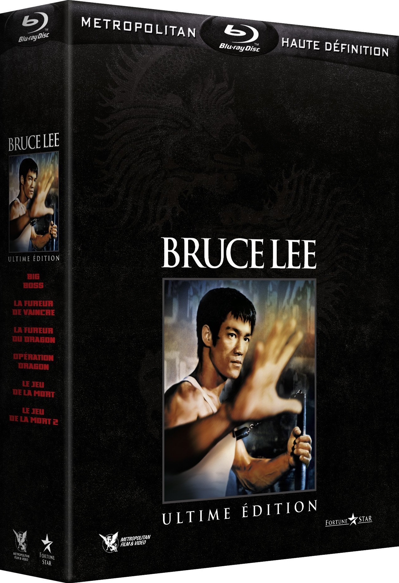 Bruce Lee Ultimate Collection Blu ray DigiPack France