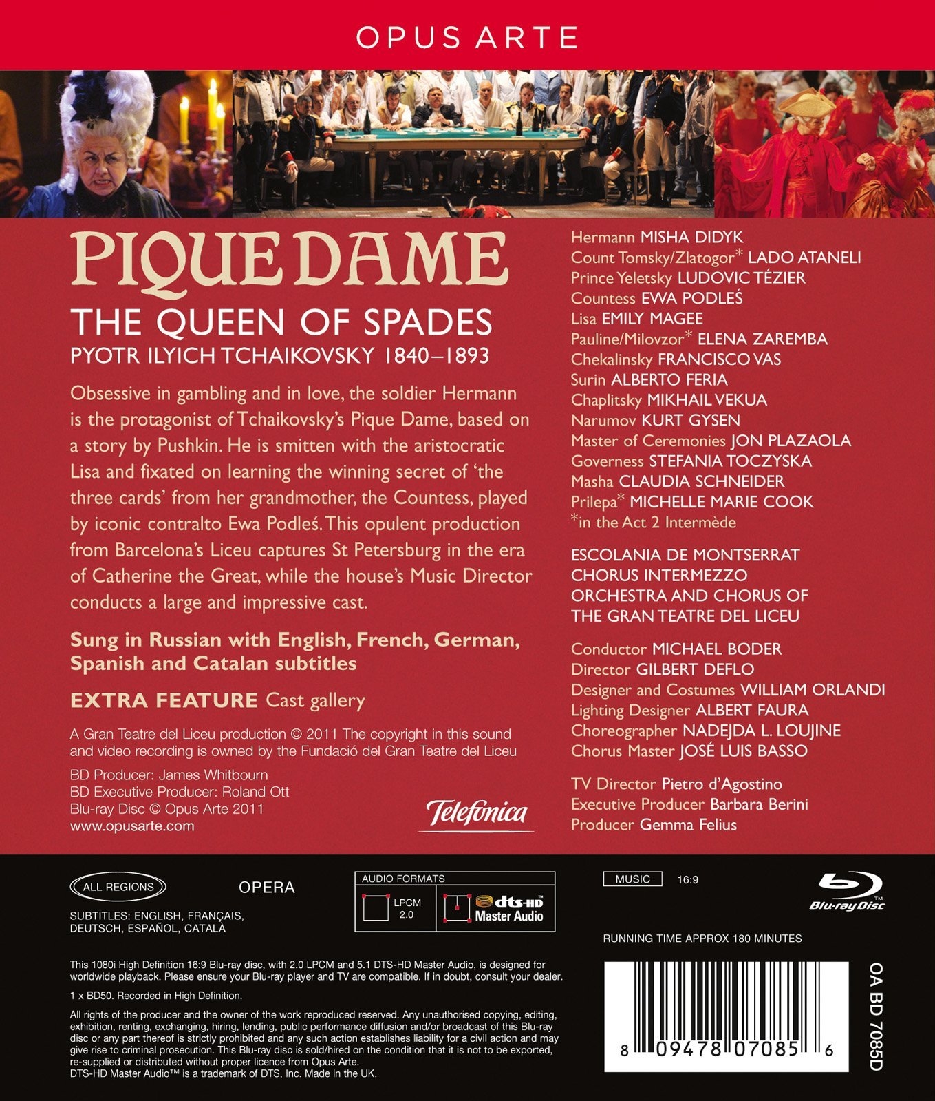 Tchaikovsky: Pique Dame Blu-ray