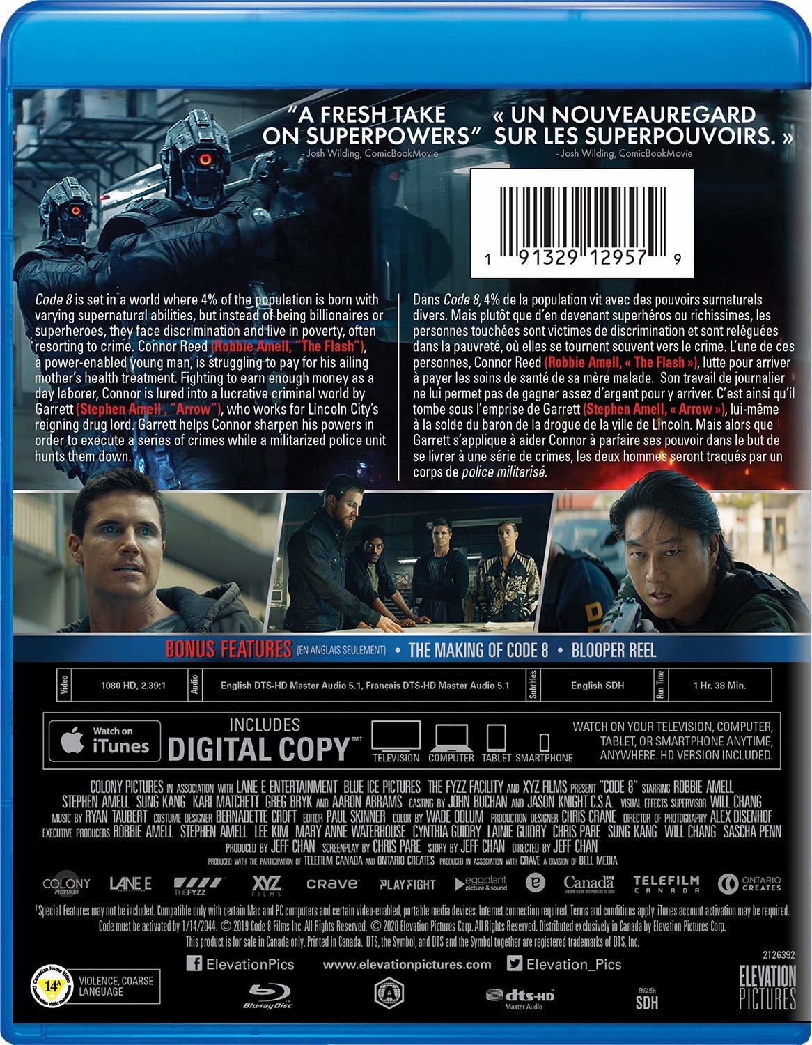 Code 8 Blu Ray Release Date January 14 2020 Blu Ray Digital Hd