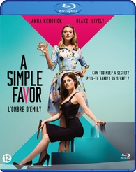 A Simple Favor Blu-ray (L' Ombre d'Emylie) (Belgium)