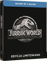 Jurassic World: Fallen Kingdom 3D (Blu-ray Movie), temporary cover art