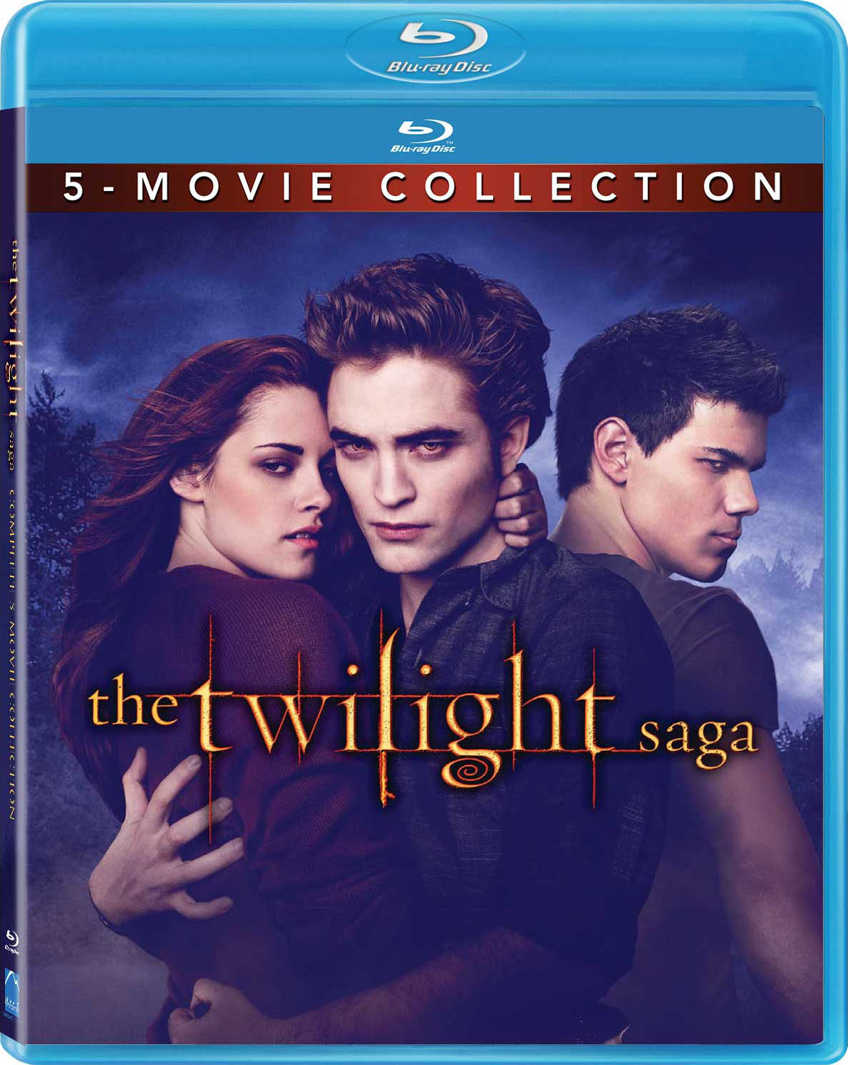 The Twilight Saga: 5-Movie Collection (2008-2012) La Saga Crepúsculo: Colección de 5 Películas (2008-2012) [E-AC3 5.1 + SRT] [Netflix] 261373_front