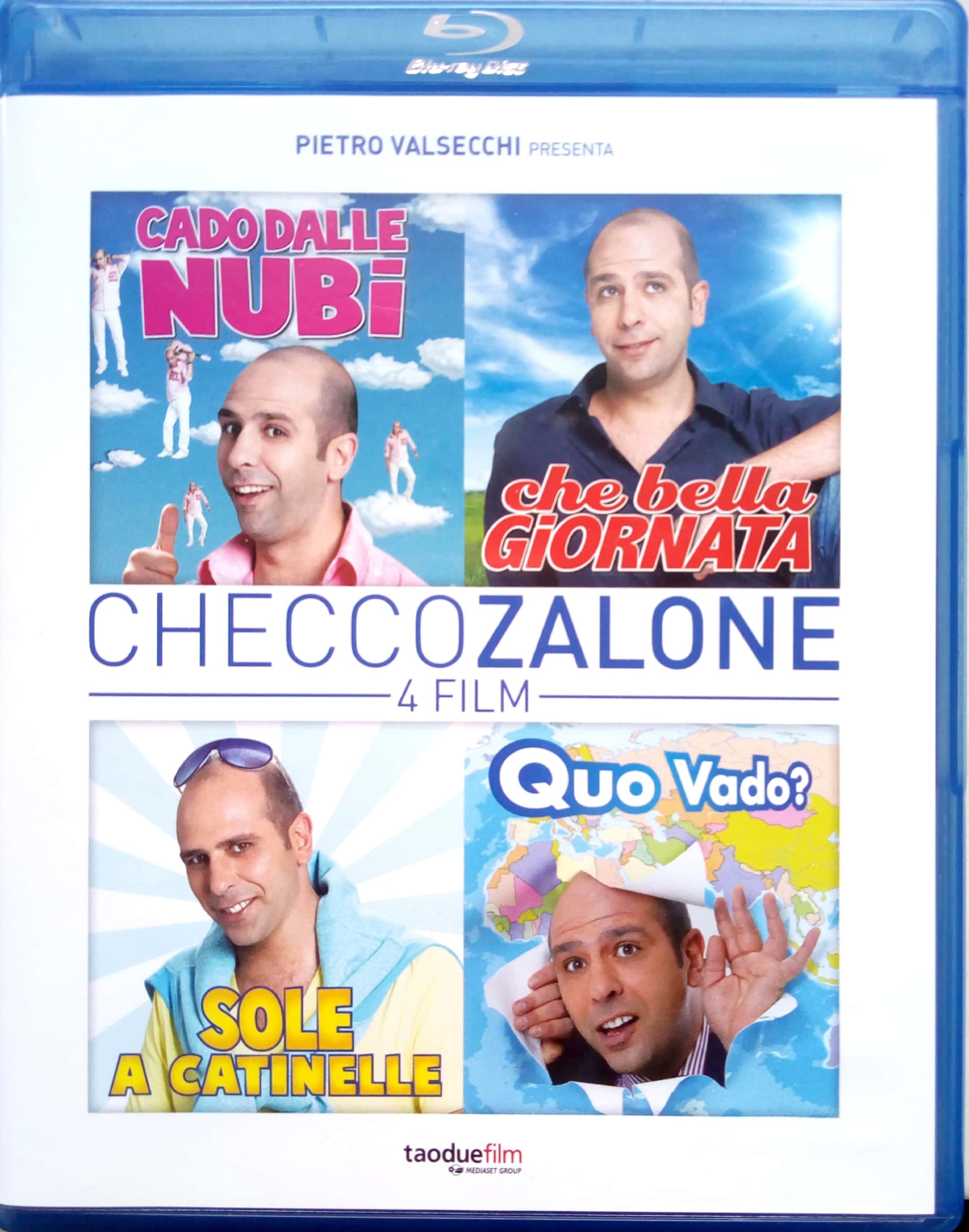 Checco Zalone 4 Film Blu ray Cado Dalle Nubi Che Bella