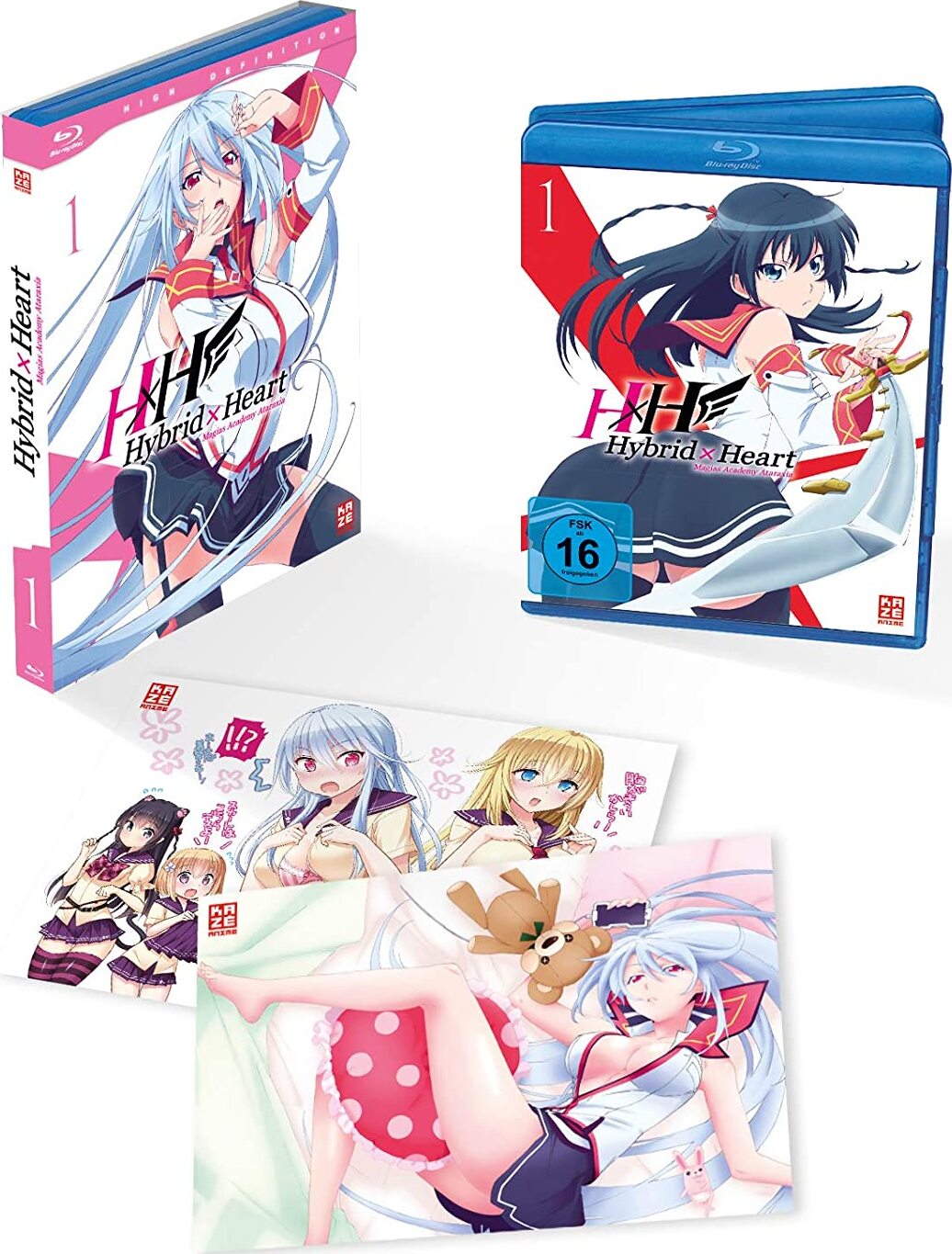 Masou Gakuen HXH Hybrid X Heart Magias Academy Ataraxia Vol.4 Blu