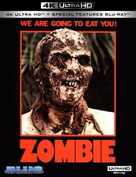Zombie 4K Blu-ray (Zombi 2 / Zombie Flesh Eaters)