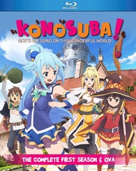 Imagem do DVD/BD do filme de KonoSuba