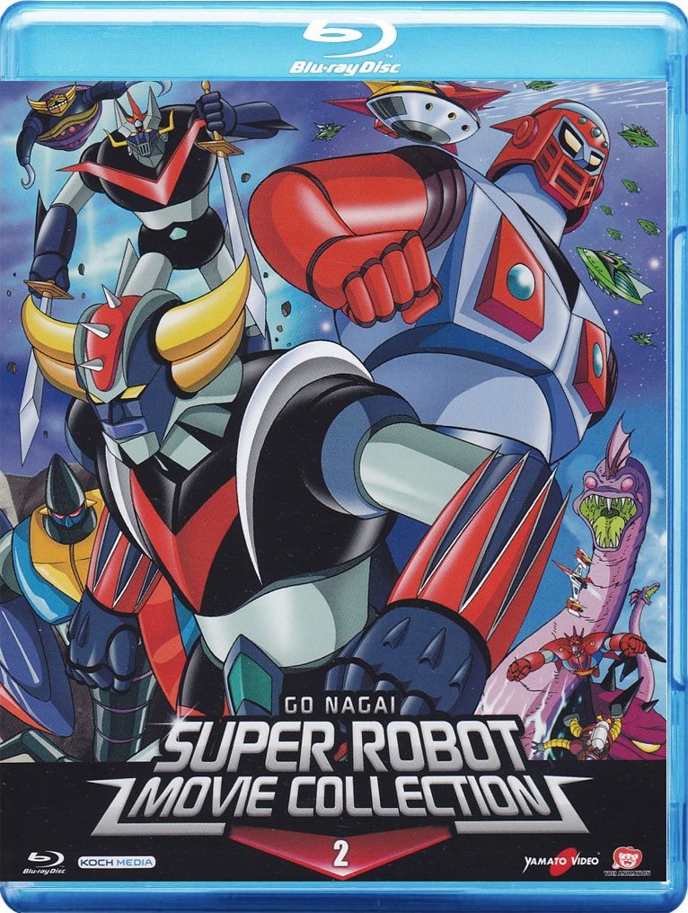 Go Nagai Super Robot Movie Collection Volume 2 Blu Ray Italy