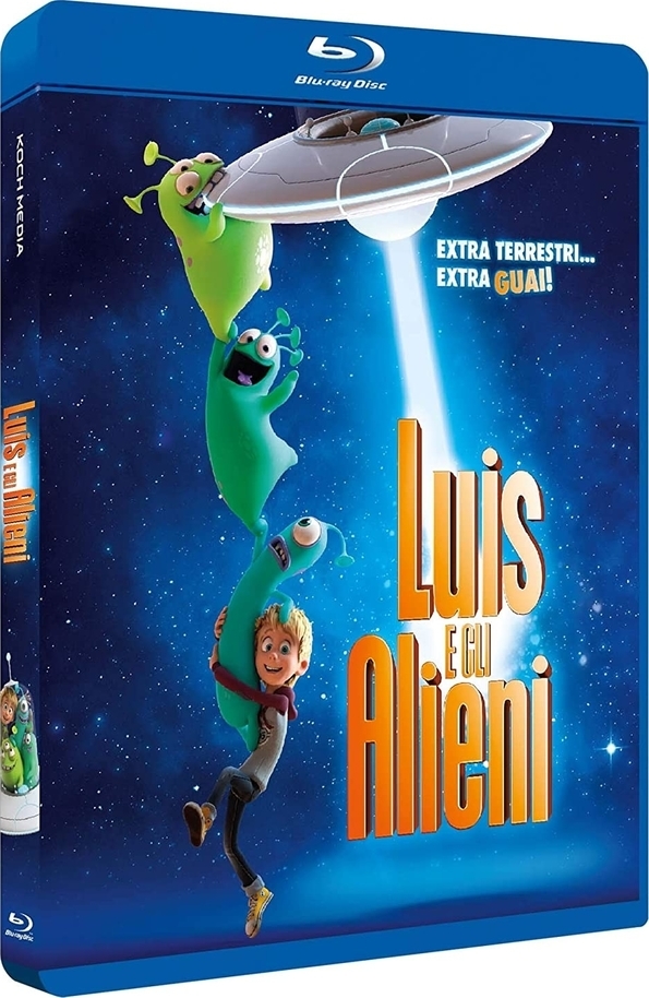 Luis and the Aliens Blu ray Luis e gli alieni Italy