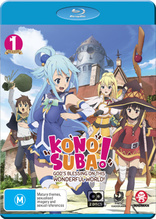 KonoSuba: God's Blessing on This Wonderful World! Season 1 (Blu-ray Movie), temporary cover art