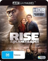 Rise of the Planet of the Apes 4K (Blu-ray Movie)