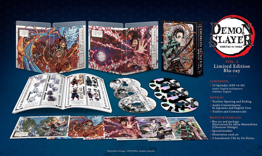 Demon Slayer Kimetsu No Yaiba Volume 2 Blu Ray Release Date November 24 Rightstuf Com Exclusive