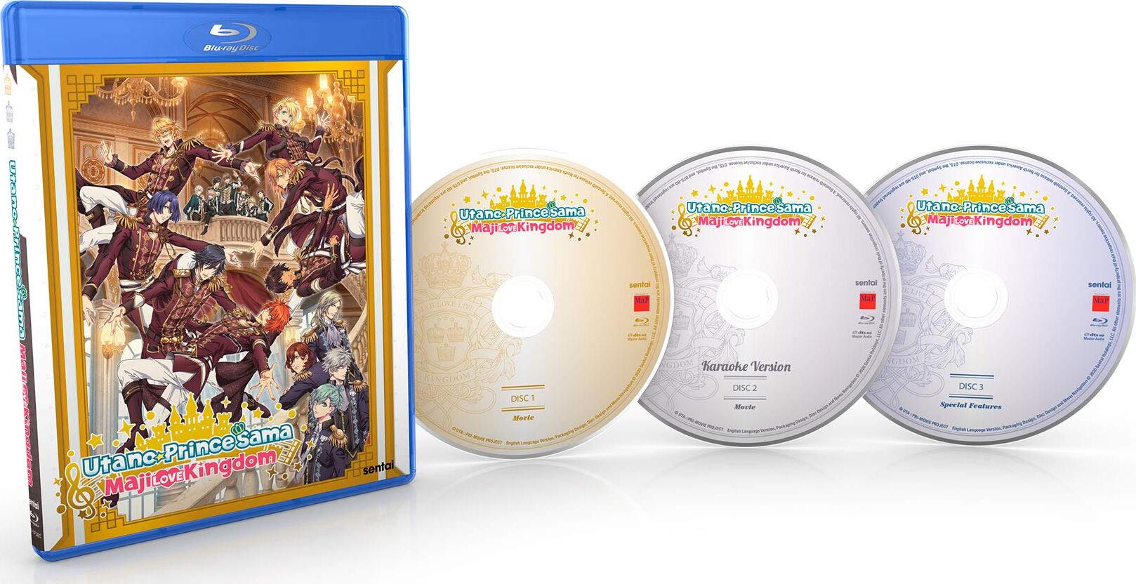 Uta no Prince-sama Maji Love Kingdom Blu-ray (劇場版 うたの 