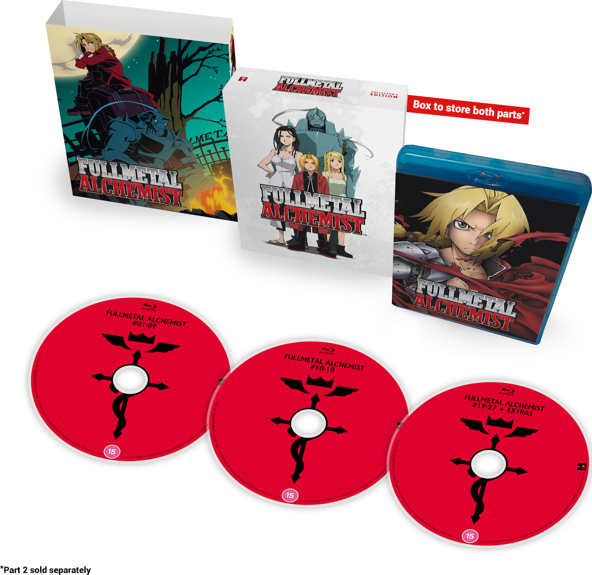 FULLMETAL ALCHEMIST 2003 BLU RAY visual data 5