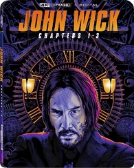 John Wick: Chapters 1-3 4K Blu-ray (4K Ultra HD + Digital 4K)