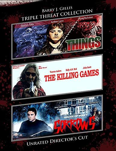 Barry J Gillis Triple Threat Collection Blu Ray Things The Killing Games Sorrows Barry J Gillis Triple Threat Collection Blu Ray Things The Killing Games Sorrows