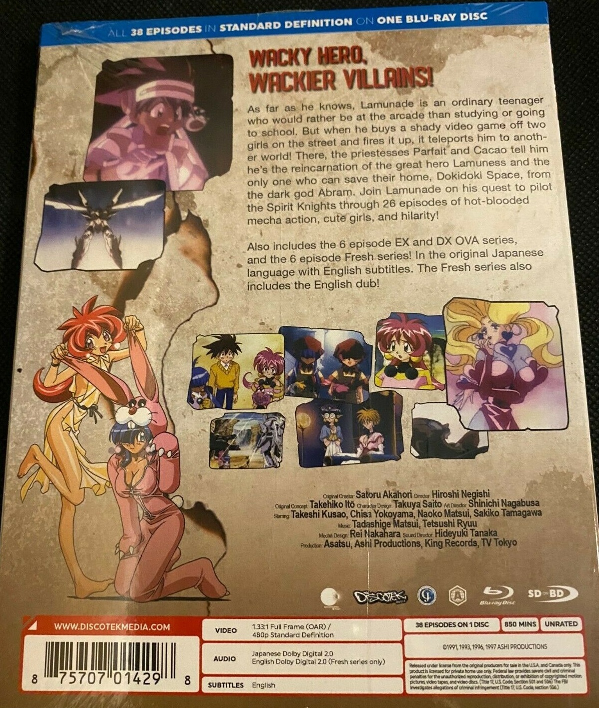 Discotek Media - Coming August 25th 2020! VS Knight Lamune