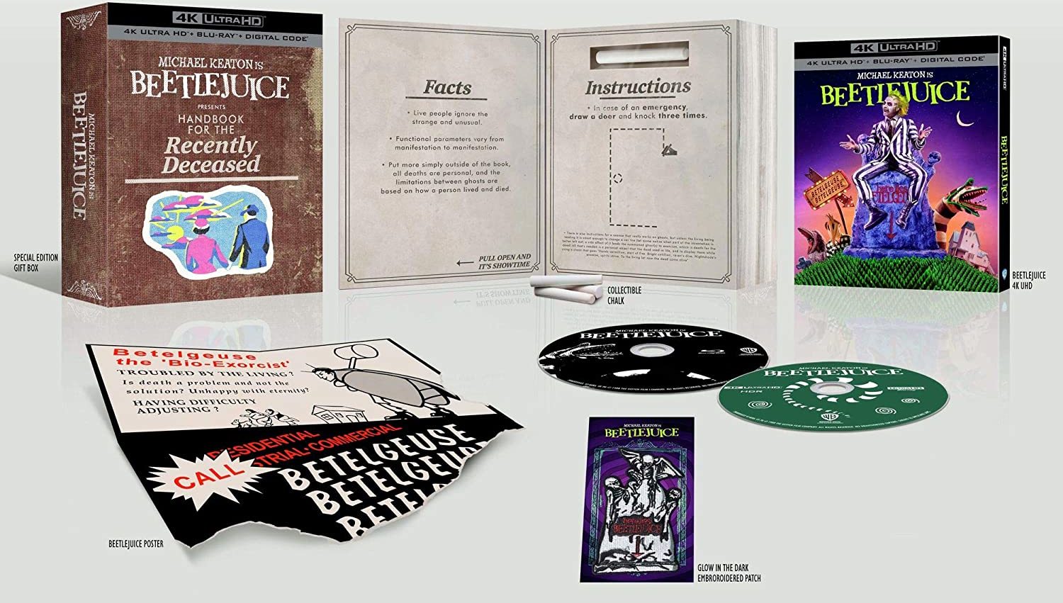 Beetlejuice 4K Blu-ray Release Date 2020 (Exclusive Giftset)