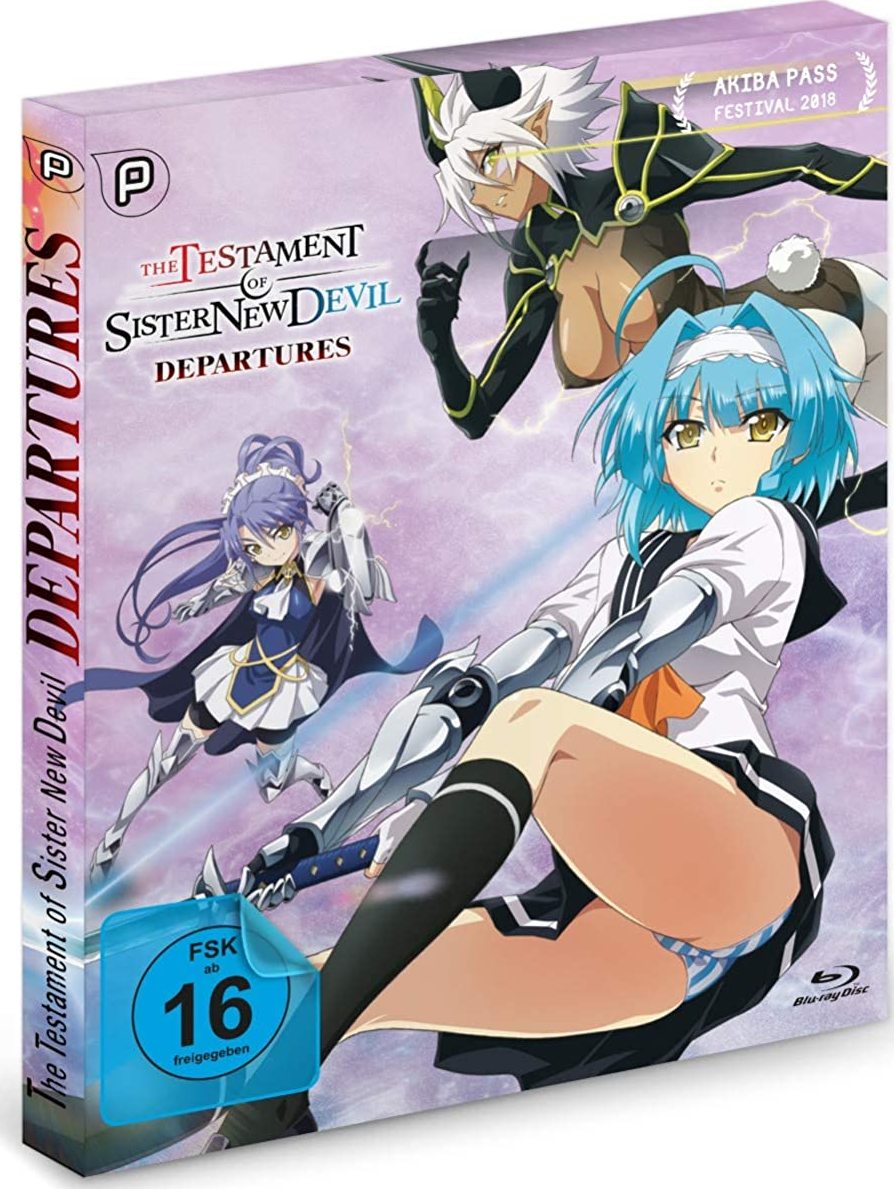 The Testament of Sister New Devil Departures Blu-ray (DigiPack
