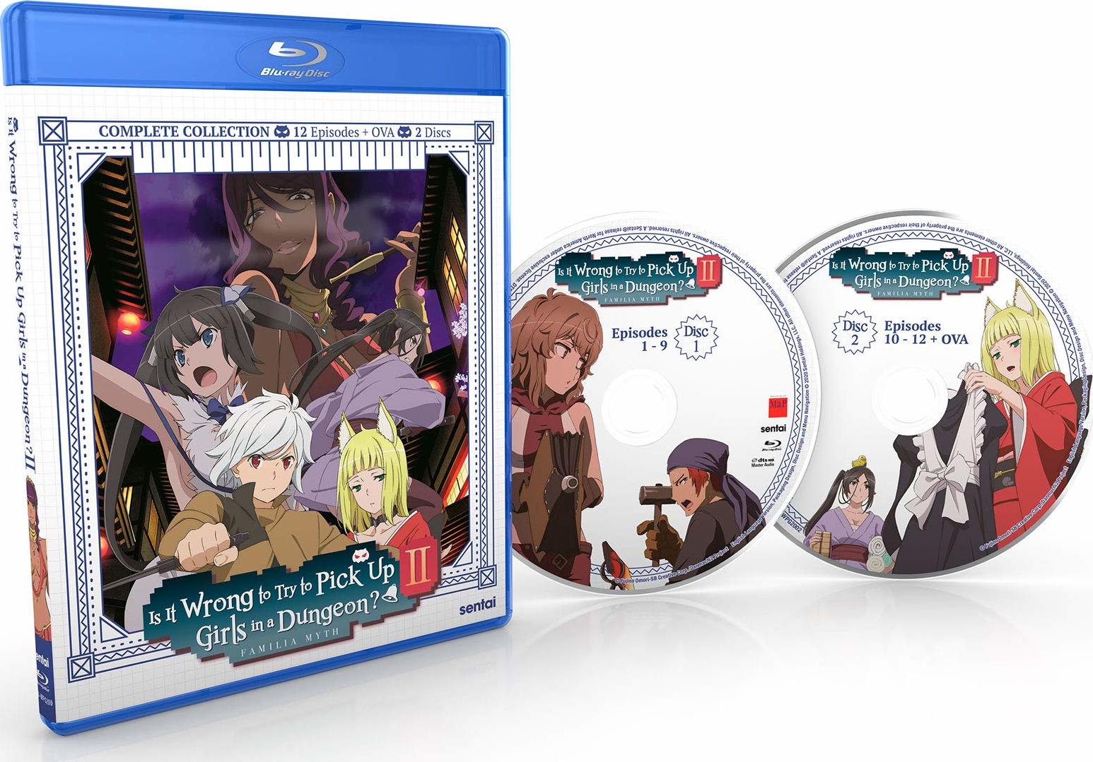 pic Is It Wrong To Try To Pick Up Girls In A Dungeon Season 4 Release Date season 2 blu ray release date august 4