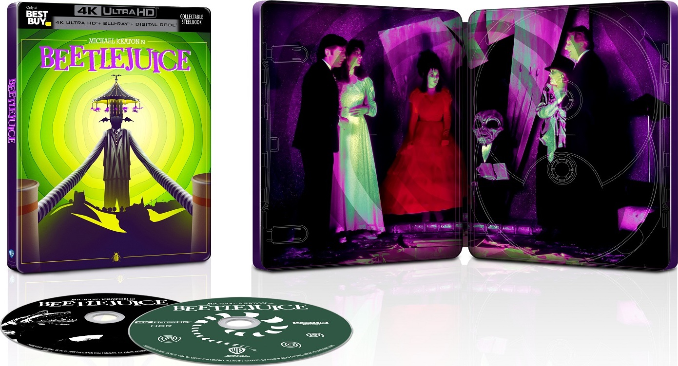 Beetlejuice 4K Blu-ray Release Date September 1, 2020 (Best Buy ...