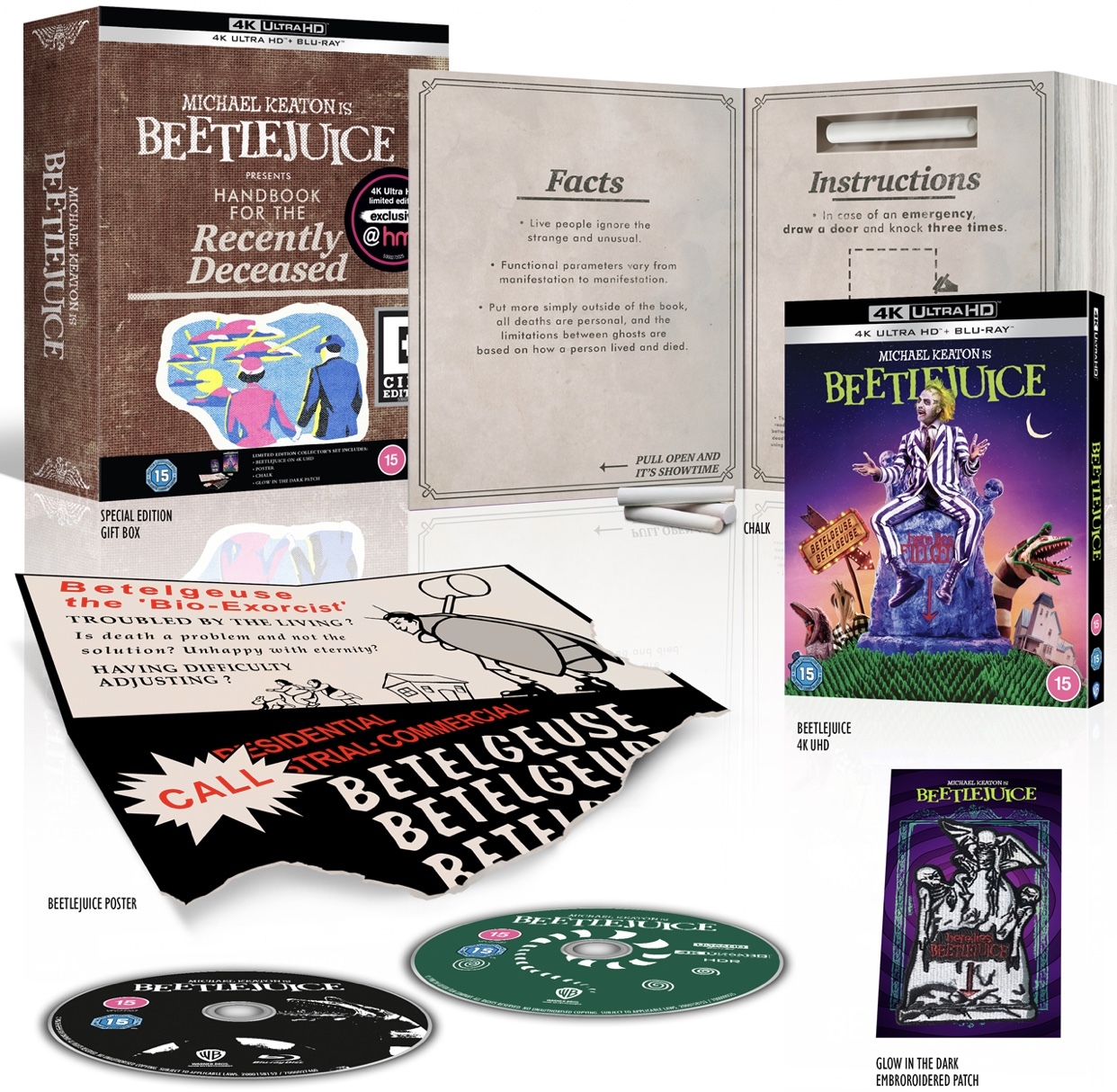 Beetlejuice 4K Blu-ray Release Date August 31, 2020 (HMV Exclusive ...