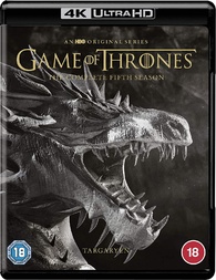 Game Of Thrones: The Complete Fifth Season 4K Blu-ray (4K Ultra HD ...