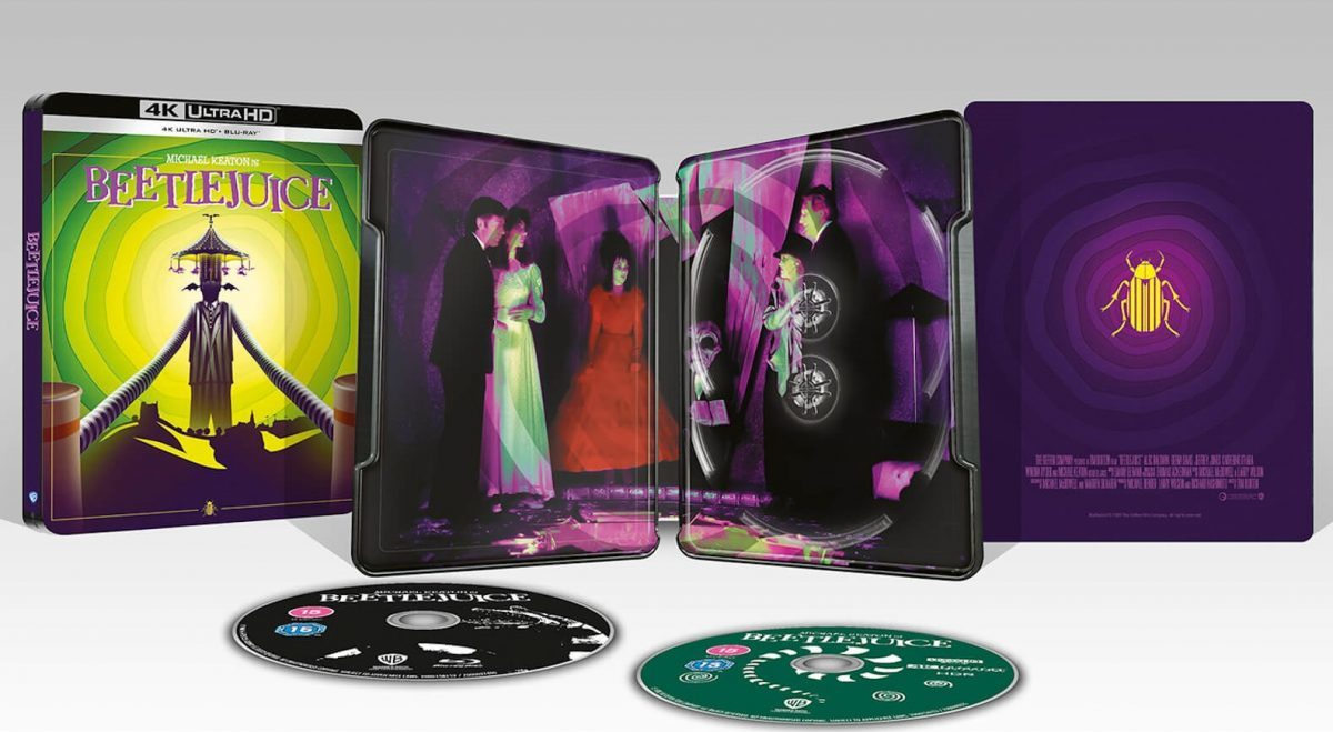 Beetlejuice 4K Blu-ray Release Date October 26, 2020 (Zavvi Exclusive ...