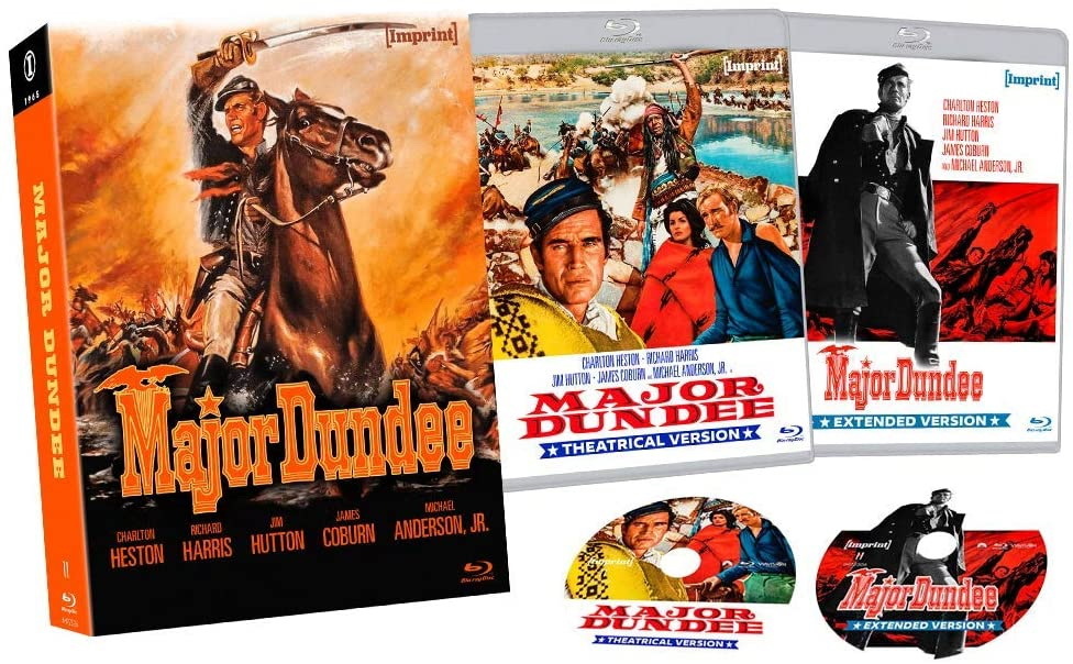 Major Dundee Bluray Release Date October 28, 2020 (Imprint No 11) (Australia)
