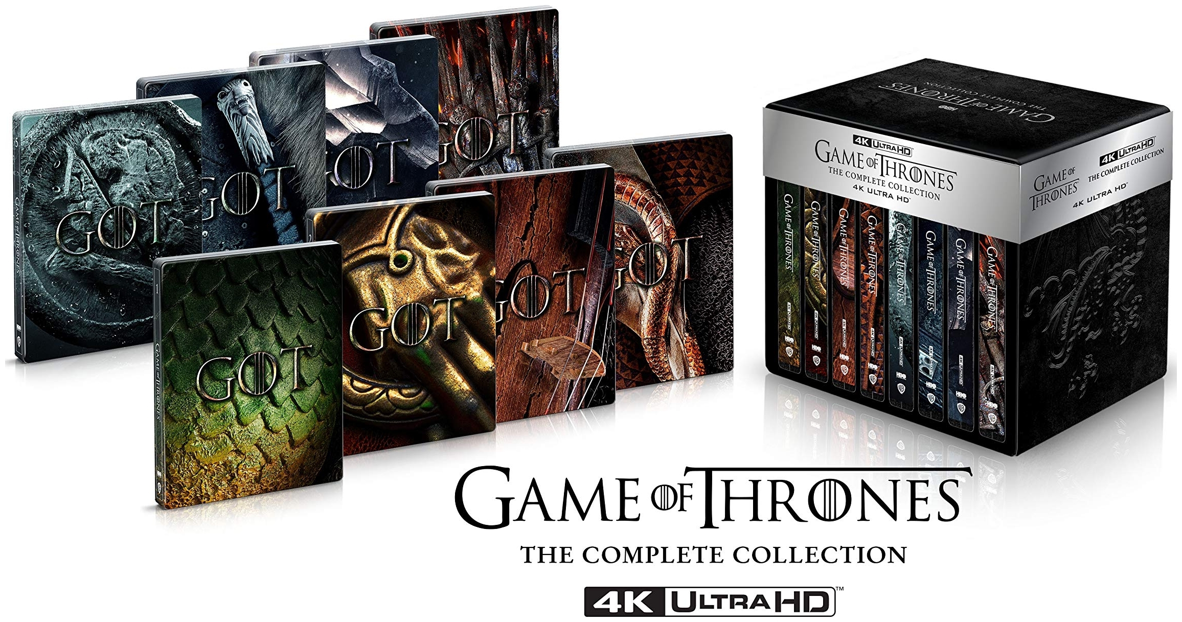Game Of Thrones The Complete Collection 4k Blu Ray Release Date November 12 2020 Steelbook Italy
