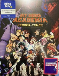 My Hero Academia Heroes Rising Blu ray Best Buy Exclusive SteelBook