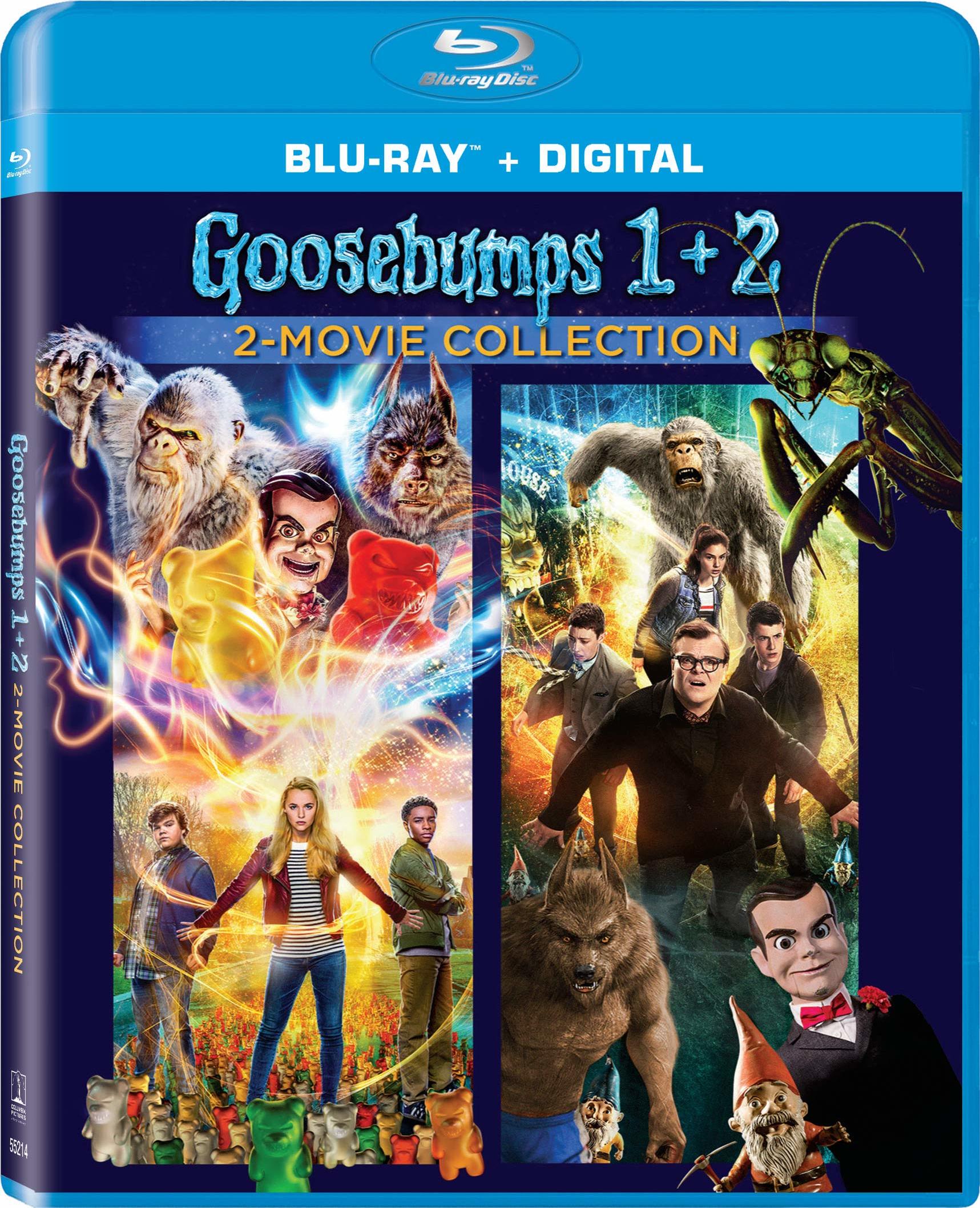 Goosebumps 1 + 2: 2-Movie Collection (2015-2018) Pesadillas 1 y 2: Colección de 2 Películas (2015-2018) [E-AC3 5.1 + SRT] [Netflix-Rip]  274211_front