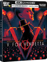 V for Vendetta 4K Blu-ray (Best Buy Exclusive SteelBook)