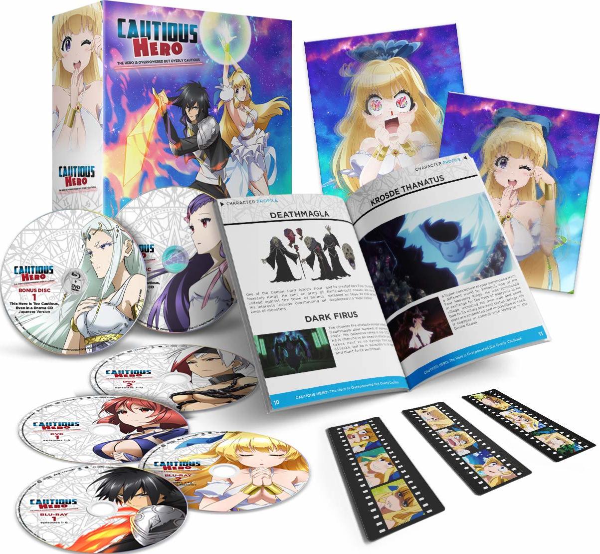 Cautious Hero The Hero Is Overpowered But Overly Cautious The Complete Series Blu Ray Release Date November 10 Kono Yuusha Ga Ore Tueee Kuse Ni Shinchou Sugiru Limited Edition
