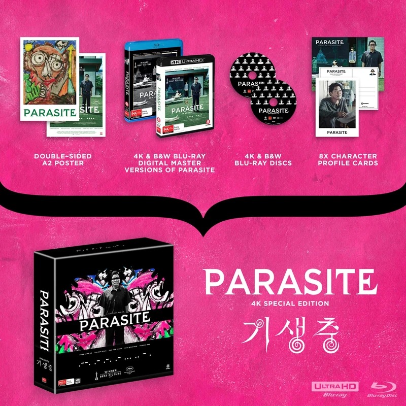 Parasite 4K Blu-ray Release Date December 9, 2020 (JB Hi-Fi Exclusive ...