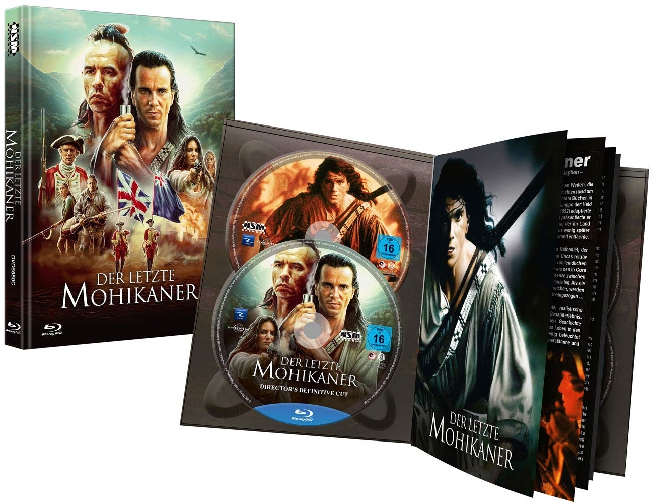 The Last of the Mohicans Blu-ray (DigiBook) (Austria)