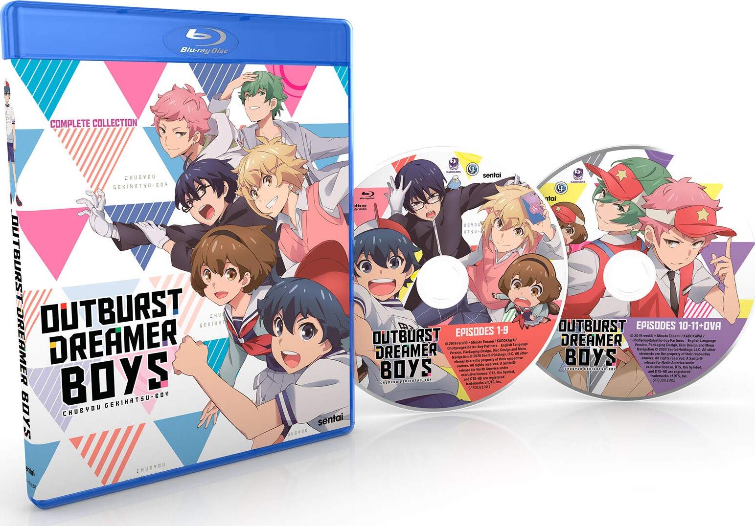 Outburst Dreamer Boys: Complete Collection Blu-ray (Chuubyou Gekihatsu Boy)